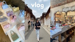 vlog 서촌 북촌 브이로그  감성 가득 소품샵 투어  맛집 카페 추천  Ofr hai RP 올라이트 원모어백  삼청동 안국역 나들이  서울여행 뚜벅이 [upl. by Marola]