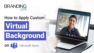 Microsoft Teams  How to Apply Custom Virtual Backgrounds [upl. by Siderf]