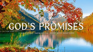 Gods Promises Piano Instrumental Music With Scriptures amp Autumn Scene 🍁Divine Melodies [upl. by Idola4]