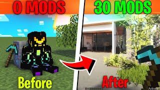 I Installed 30 FPS Boost Mods In Minecraft and it CHANGED EVERYTHING 🤯 [upl. by Orsa]