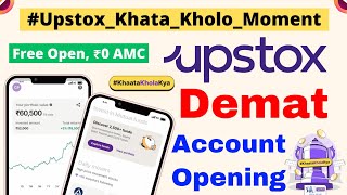 Upstox Account Opening 2023  How To Open Upstox Demat Account Online [upl. by Ahsiemak]