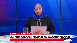 K24 TV LIVE Gen Z National shut down [upl. by Concettina]