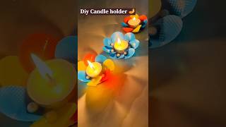 Diy Tealight Candle holder 😍diwalicraft candleholder tealightholder diyaholder music viraldiy [upl. by Ivette811]