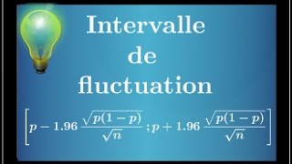 intervalle de fluctuation au seuil de 95  comment lutiliser en exercice  Cours  exemple [upl. by Ddet]