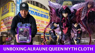 UNBOXING ALRAUNE QUEEN MYTH CLOTH 💯  Saint Seiya  Japan Geek 🇯🇵 [upl. by Refinnaej]