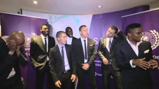 Chelsea FC Players promoting Human Appeal Charity and Chak89 [upl. by Nuriel]