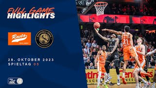 RASTA Vechta vs Basketball Löwen Braunschweig  Full Game Highlights  Spieltag 05 Saison 2324 [upl. by Aurlie349]