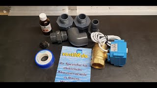 Campervan DIY  Elektrisches Abwasserventil Vorstellung [upl. by Kennet]