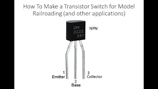 How to Make A Simple Transistor Switch [upl. by Airelav]