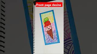 How to make a bookmark📓📑 Bookmark making ideas Bookmarkers easy with paper diy bookmark drawing [upl. by Hevak562]