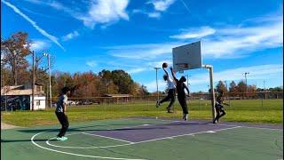 Lil Hoop Sesh With Jayden  Q Ball  Jaden And Ralph [upl. by Arraic955]