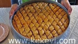 Easy Turkish Baklava Recipe from scratch [upl. by Norra]