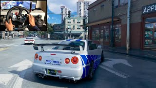 Nissan Skyline R34 GTR  The Crew Motorfest  LOGITECH G29 gameplay [upl. by Hett]