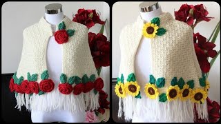 Most Running amp Trending Crochet Caplets Poncho Design [upl. by Nahbois]