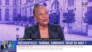 Taubira candidate jusquau bout  Linterview [upl. by Stempien184]