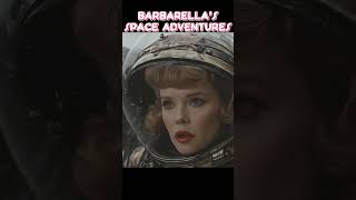 Jane Fonda starring Barbarella in Journey to the Forbidden Planet Trailer 1950s Super Panavision 70 [upl. by Lebasi]