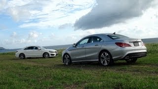 2013 MercedesBenz CLA 250 Sport amp CLA 220 CDI Urban試駕 [upl. by Kat]