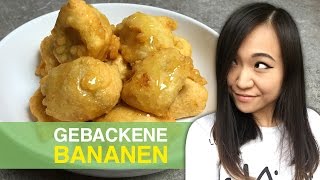 REZEPT gebackene Bananen mit Honig [upl. by Paley842]