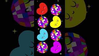 Baby Sensory  Shorts Happy Disco Hearts Party  Uplifting Dancing and Funky Beats [upl. by Ennairac]