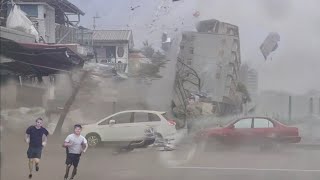 Aftermath of the strongest typhoon in China Sea The world is praying Insane footage inside [upl. by Paula636]