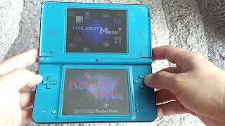 Dsi XL Twiglight Menu 32gb [upl. by Ahtivak]