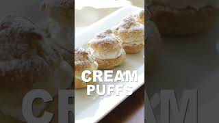 Homemade Cream Puffs recipe shorts [upl. by Pappano]