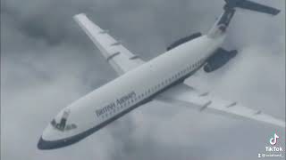 British Airways flight 5390  Landing animation [upl. by Iran639]