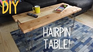 How to Build a Simple Hairpin Table [upl. by Ulrich]