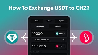 How To Convert USDT To CHZ [upl. by Enihsnus]