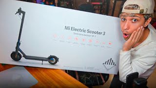 UNBOXING MONOPATIN ELECTRICO DE XIAOMI [upl. by Anoynek]