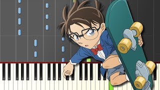 Detective Conan – Detective Conan Main Theme Piano TutorialSynthesia [upl. by Jamil173]