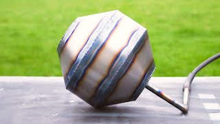 Hydroforming Sphere with a Pressure Washer [upl. by Atekan]