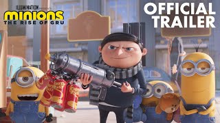 Minions The Rise of Gru  Official Trailer [upl. by Cheshire]