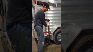 How I check my trailer wheel bearings agriculture trailer farmer farming bearing wheelbearing [upl. by Aniluap]