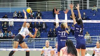 Superliga de Vôlei Feminino 202223 Barueri x Praia Clube  jogo antecipado da 10 rodada  1 Turno [upl. by Eiramit]