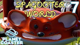 Planet Coaster SPAGOOTER WORLD  Part 7  Dizzy Mouse [upl. by Aisatsana]