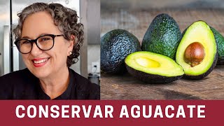 Como Conservar un Aguacate Abierto en la Nevera Palta  The Frugal Chef [upl. by Lochner]