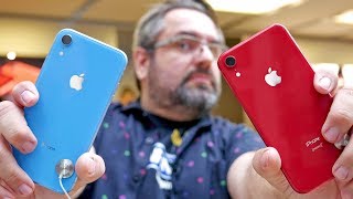 AS CORES DO IPHONE XR HANDS ON [upl. by Airamalegna]