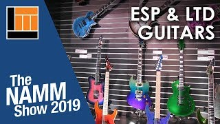 LampM  NAMM 2019 ESP amp LTD Guitars [upl. by Dorina]