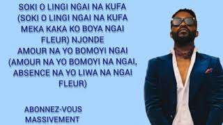 Fally Ipupa amour na yo paroles [upl. by Ackler]