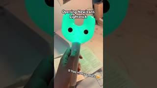 My first lightstick ever  kpop newjeans lightstick shorts [upl. by Ivek]