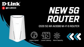 Unveiling DLink G530 The Ultimate 5G WiFi 6 Router for NextGen Connectivity [upl. by Ahsirk]