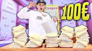 Ich kaufe für 100€ CRÊPES amp ÜBERNEHME den Laden 😍🤤 [upl. by Oribelle465]