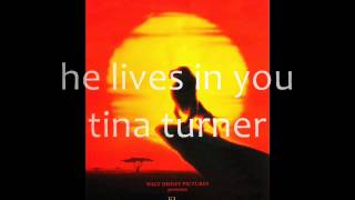 he lives in you tina turner [upl. by Enomar]