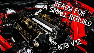 Getting The N73 V12 Ready For Repairs Part2 Dismantling  BMW 760i E65 [upl. by Beal223]