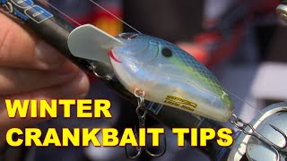 Winter Bass Fishing with Crankbaits  How To  Bass Fishing [upl. by Wiley468]