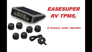 6 TYRES TPMS for my RV [upl. by Esbensen]