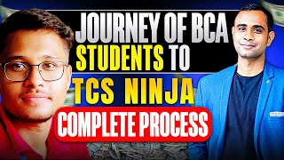 BCA to TCS Ninja Selection Journey  TCS Complete Process  AccioJob Honest Review  AccioJob review [upl. by Irrok]