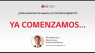 ¿Cómo potenciar mi negocio con Carteleria Digital LG [upl. by Aleina5]