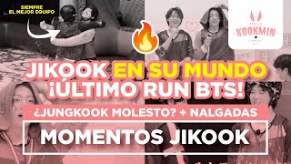 JIKOOK EN EL ¡ULTIMO RUN BTS  Nalgadas a Jimin  Risas  Juegos Cecilia Kookmin [upl. by Damara832]